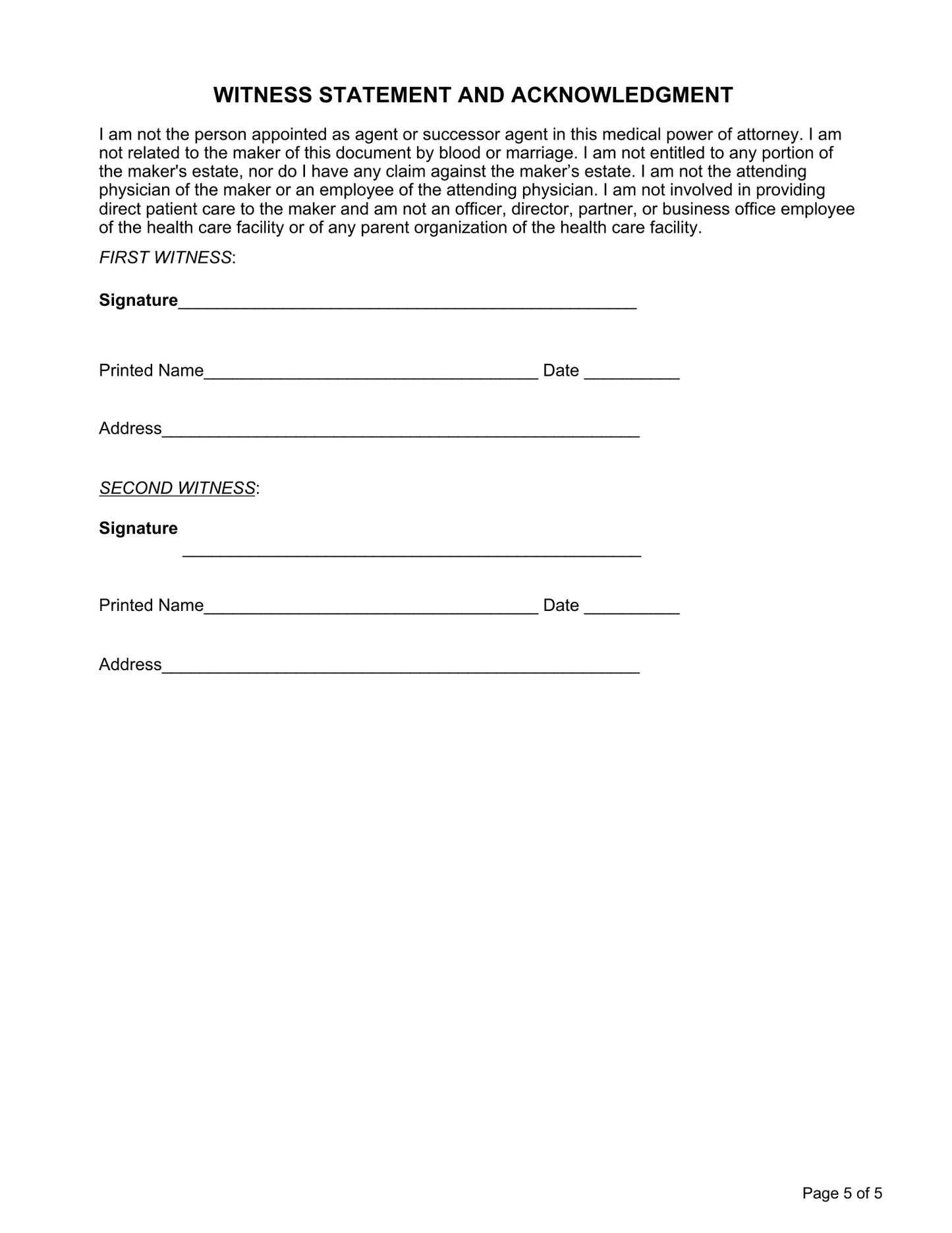 Peace of Mind Planner