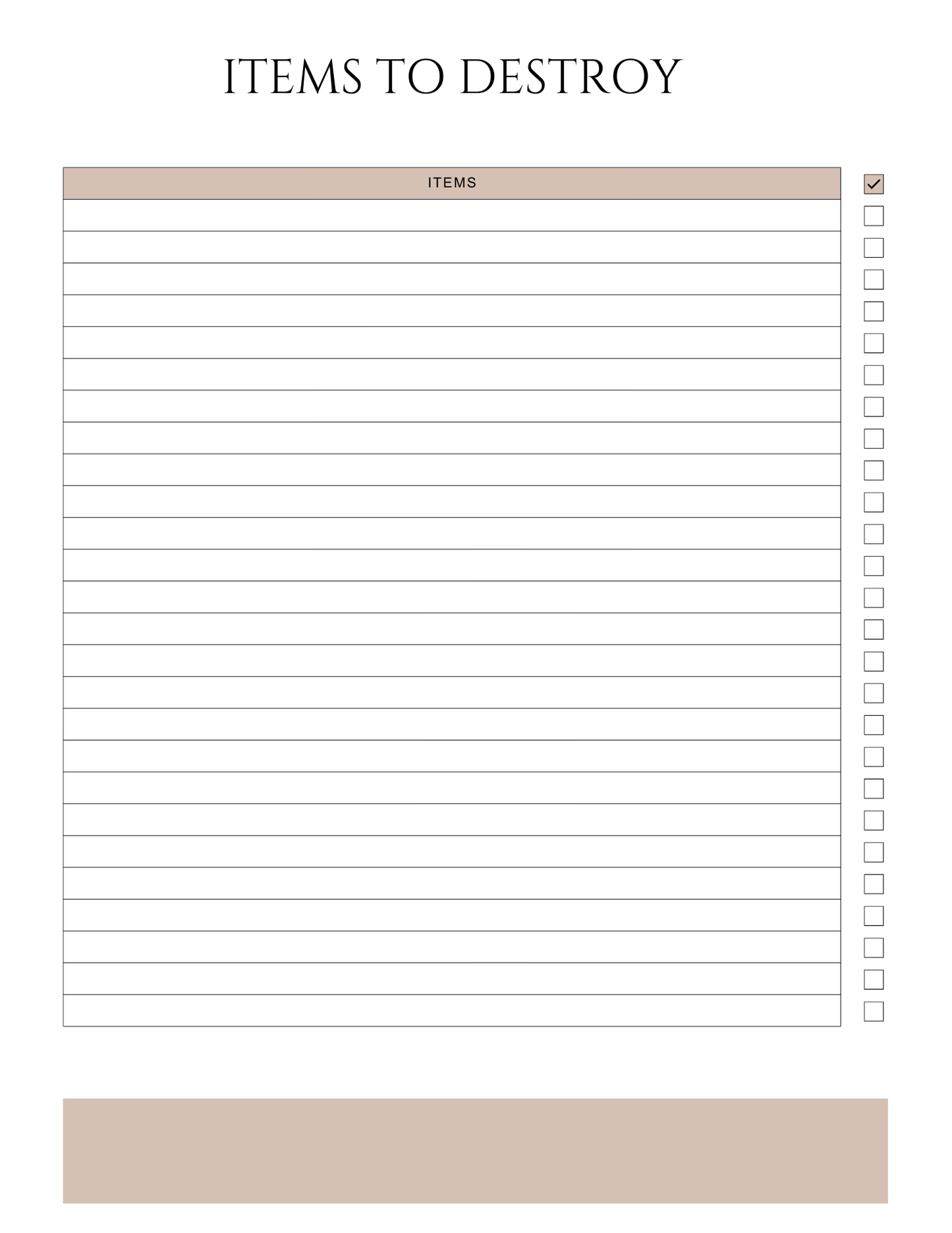 Peace of Mind Planner