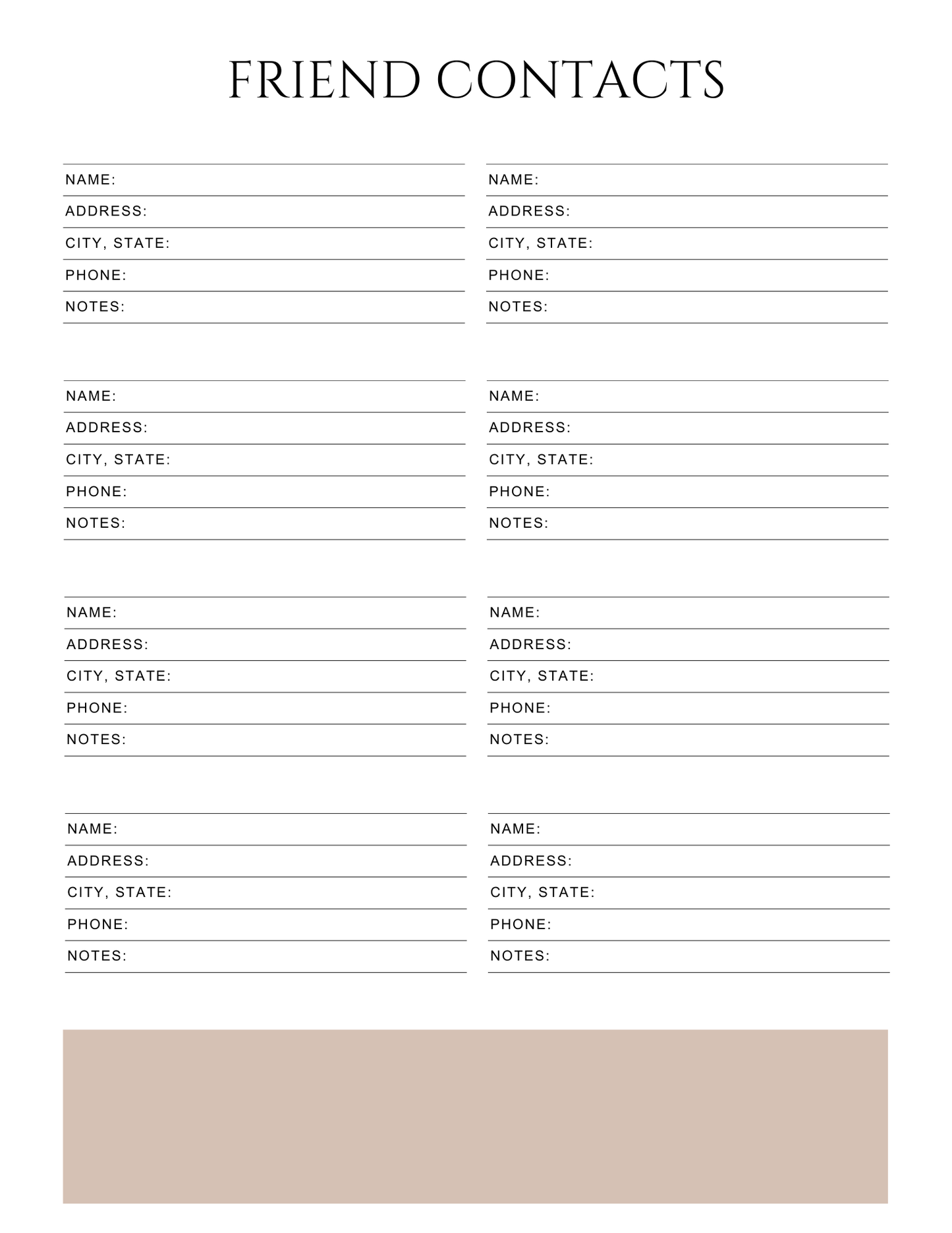 Peace of Mind Planner