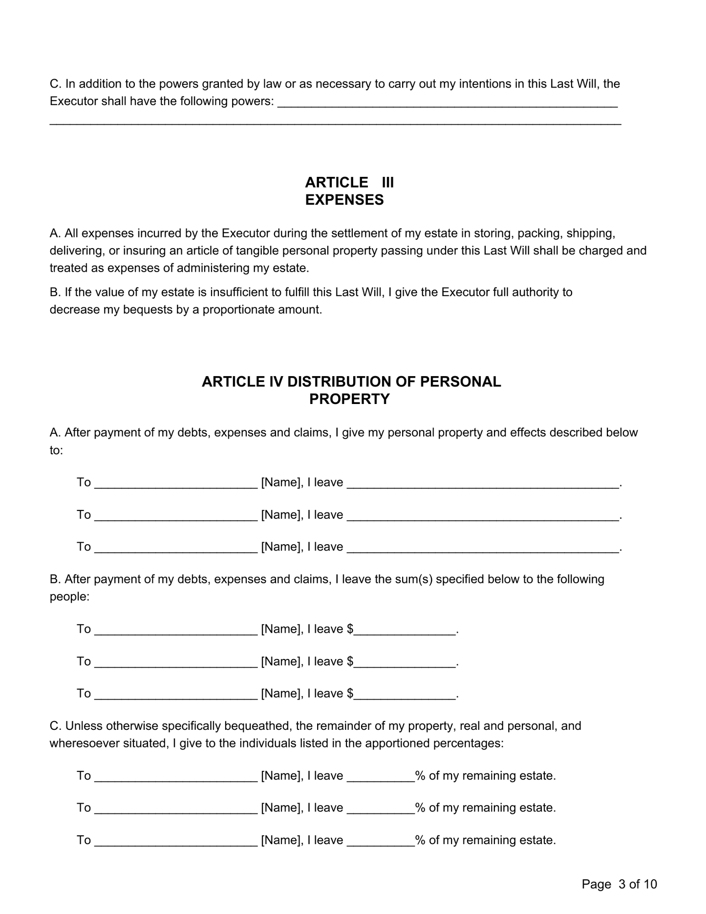 Peace of Mind Planner