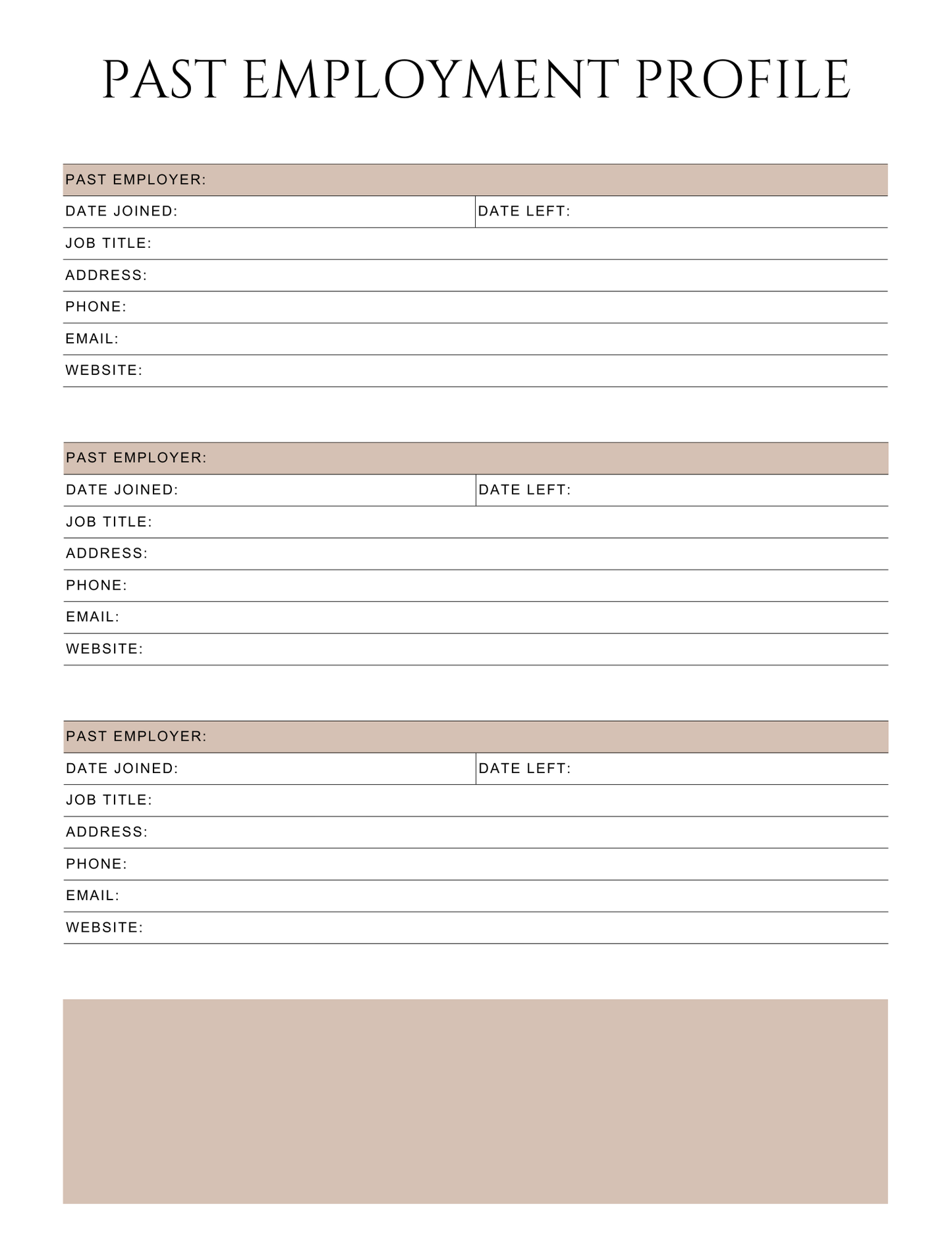 Peace of Mind Planner