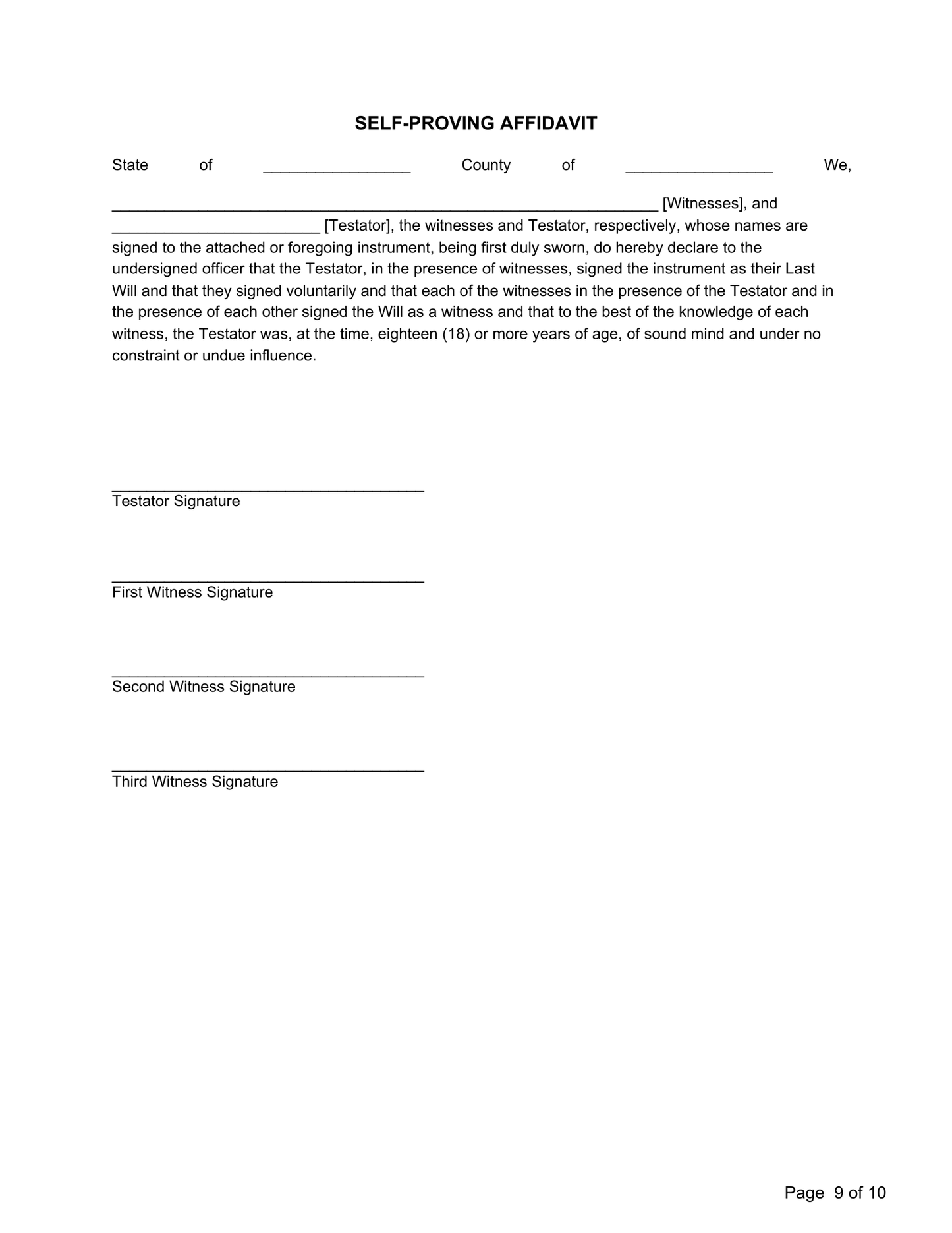 Peace of Mind Planner