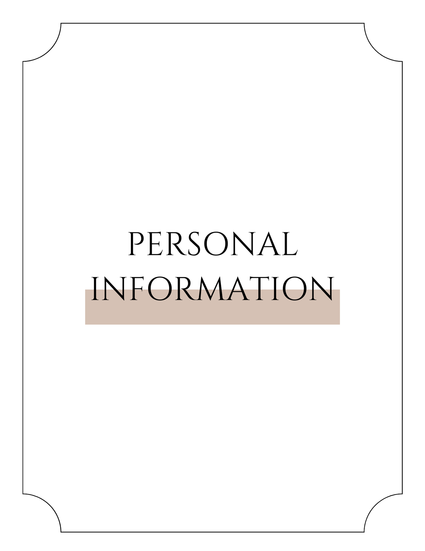 Peace of Mind Planner