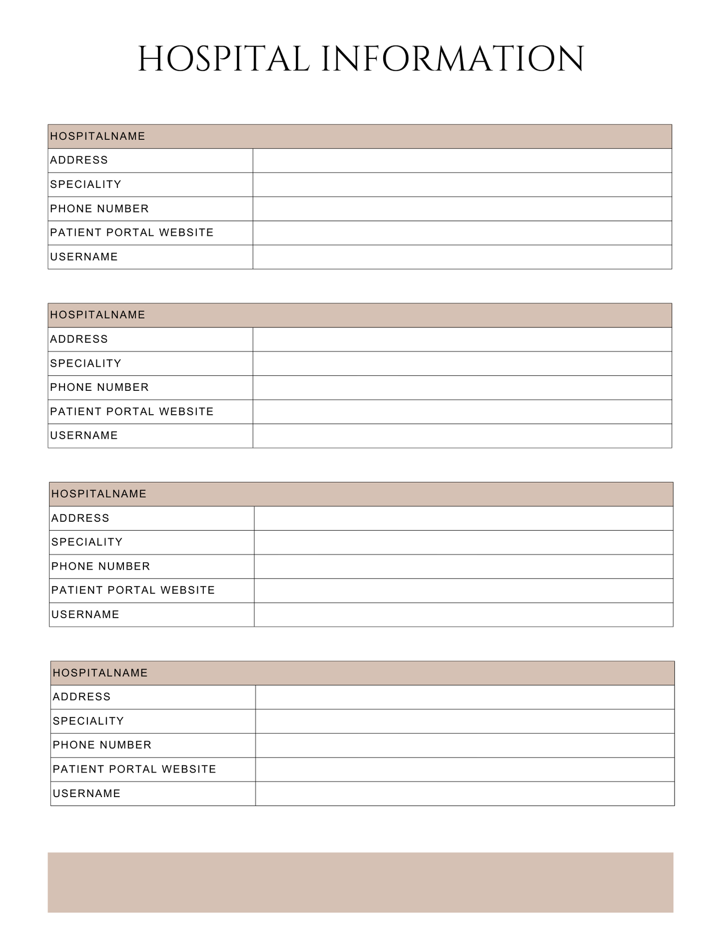 Peace of Mind Planner