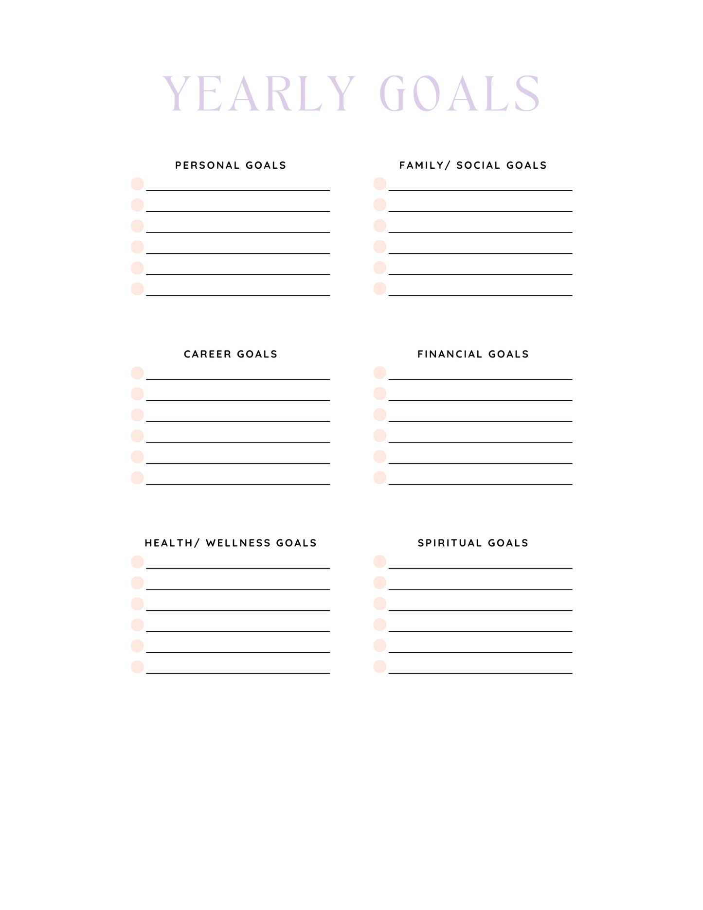 Savings & Goals Planner