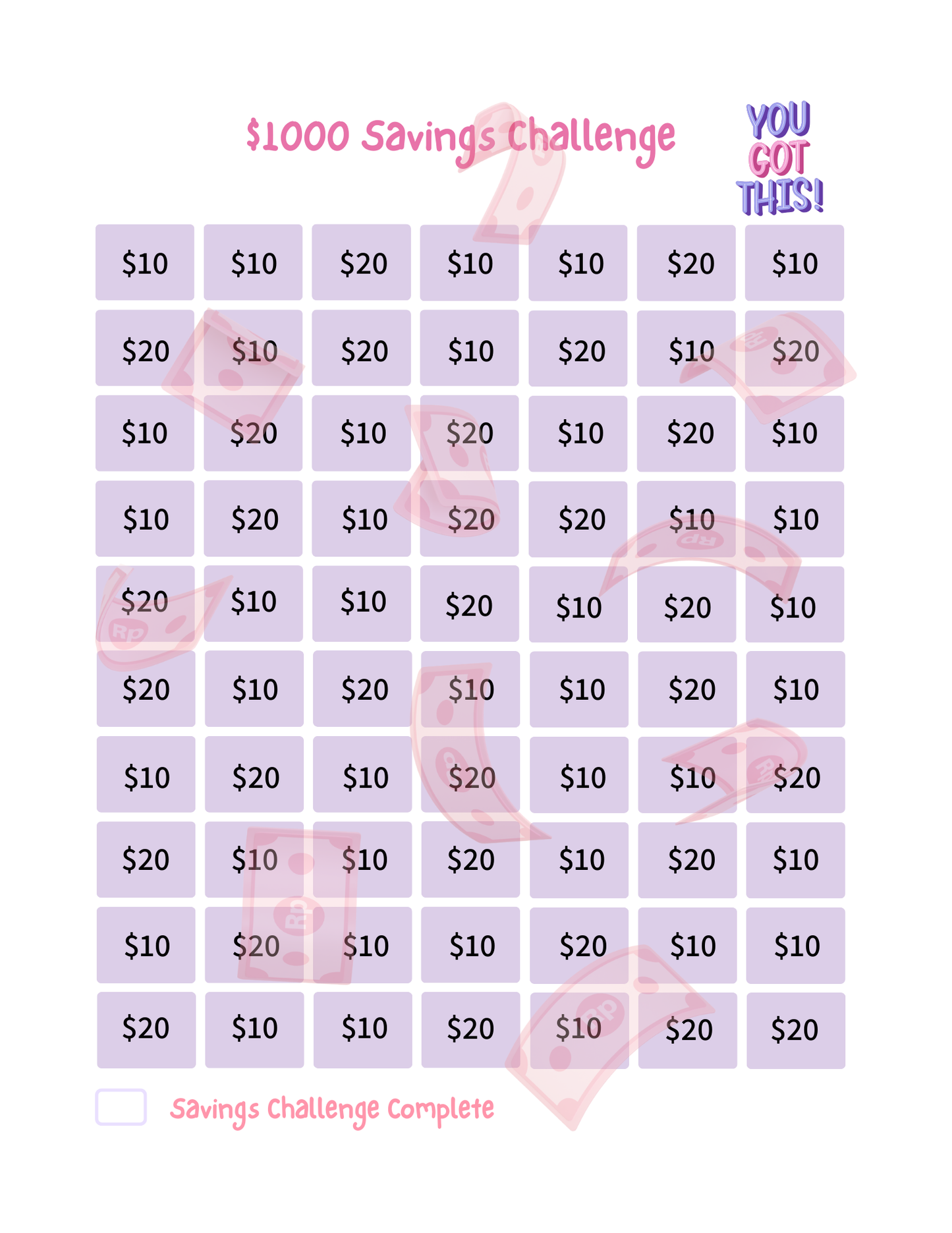 Savings & Goals Planner