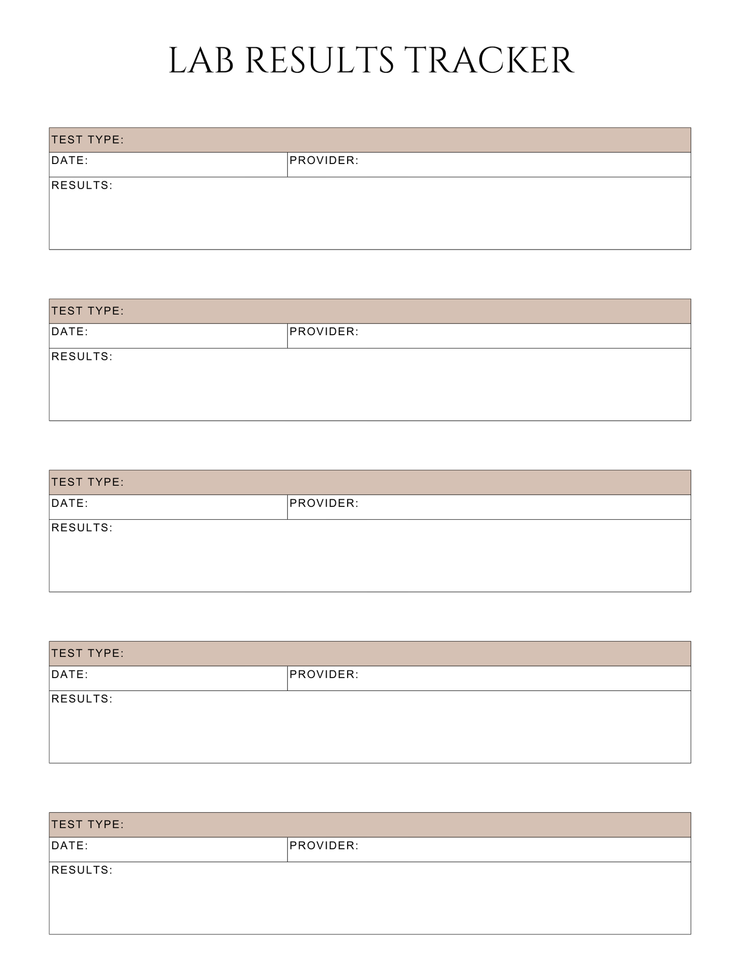 Peace of Mind Planner