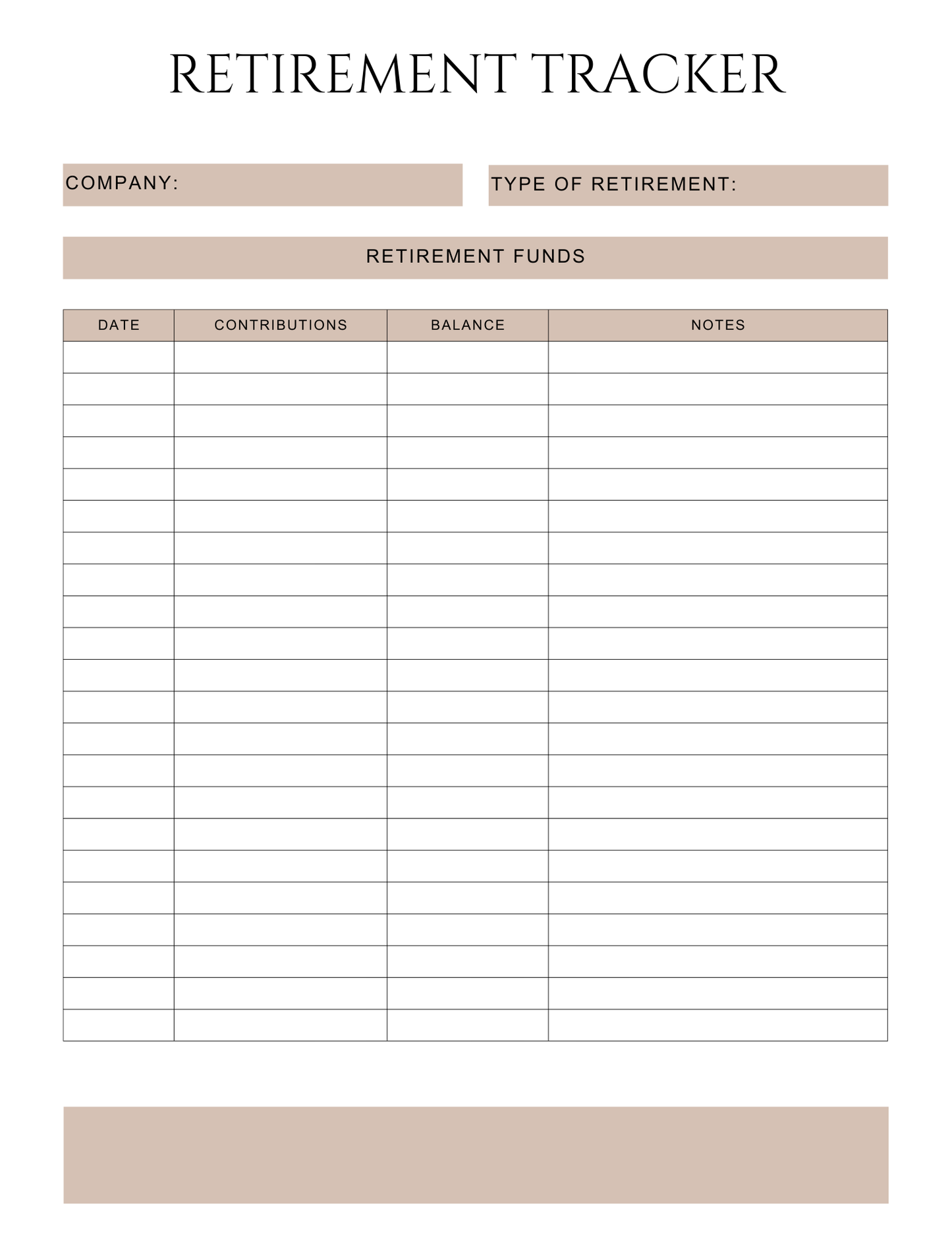 Peace of Mind Planner
