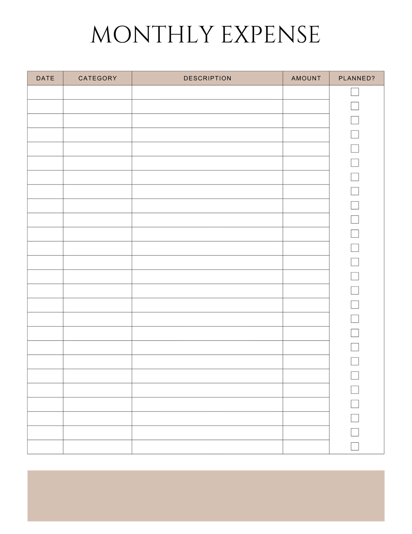 Peace of Mind Planner