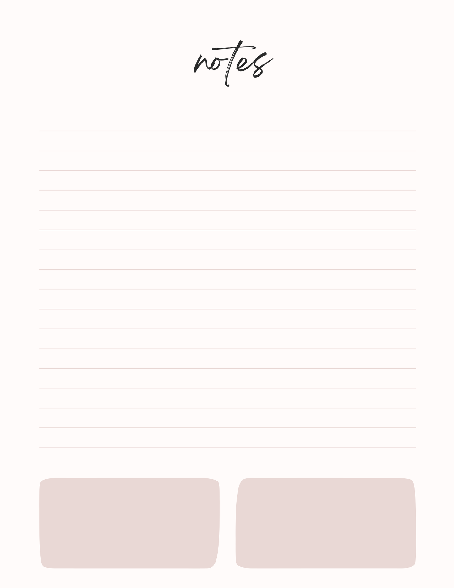 Pure & Simple - Minimalist Yearly Planner 2026