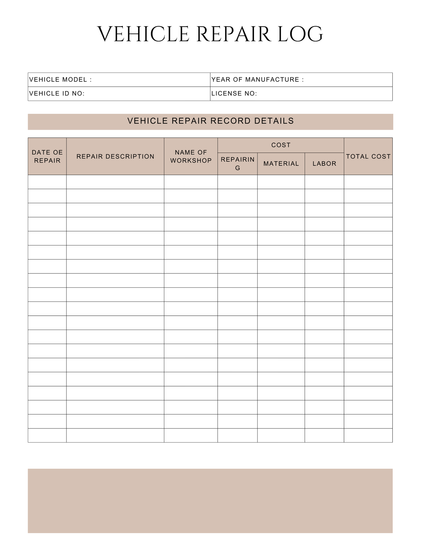 Peace of Mind Planner